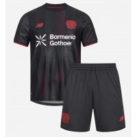Bayer Leverkusen Alejandro Grimaldo #20 Replika babykläder Hemmaställ Barn 2025-26 Kortärmad (+ korta byxor)